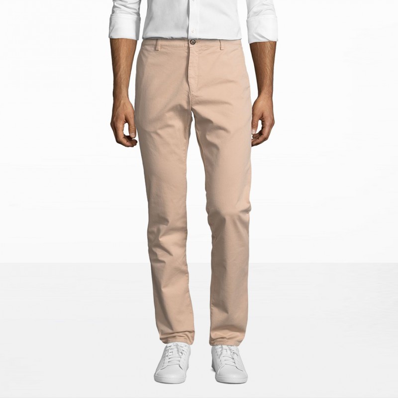 Chino pour homme en nude