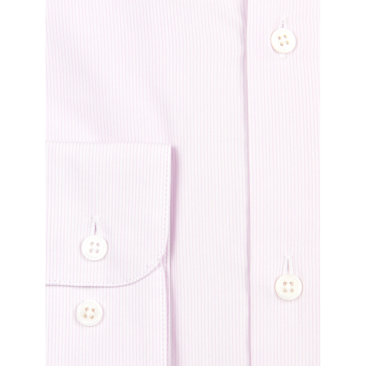 Chemise slim fit à rayures fines ROSE