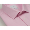 Chemise coupe droite en tissu pointe diamantée ROSE