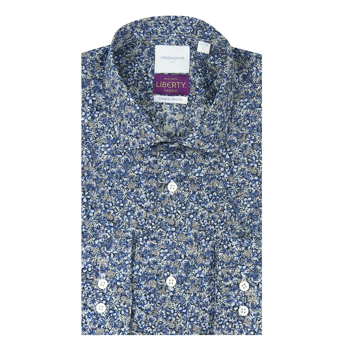 Chemise coupe droite Liberty BLORAL