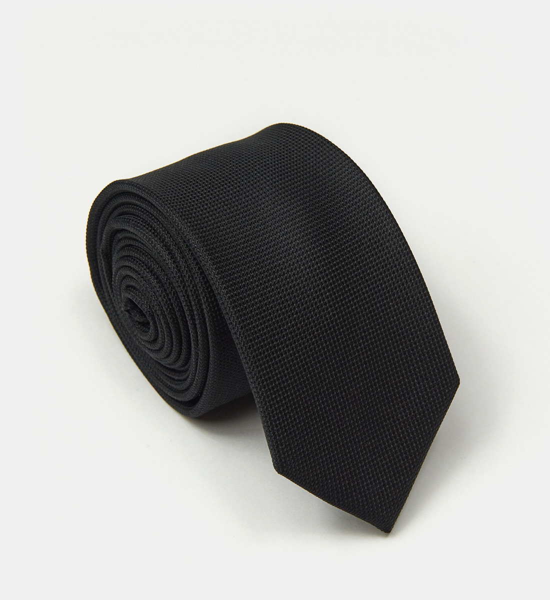 Cravate Noire en soie