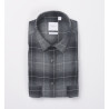 Chemise Clyle flanelle anthracite