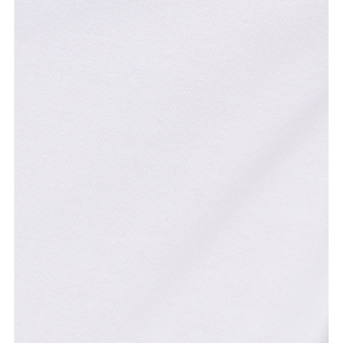 Chemise oxford blanche coupe droite manches courtes