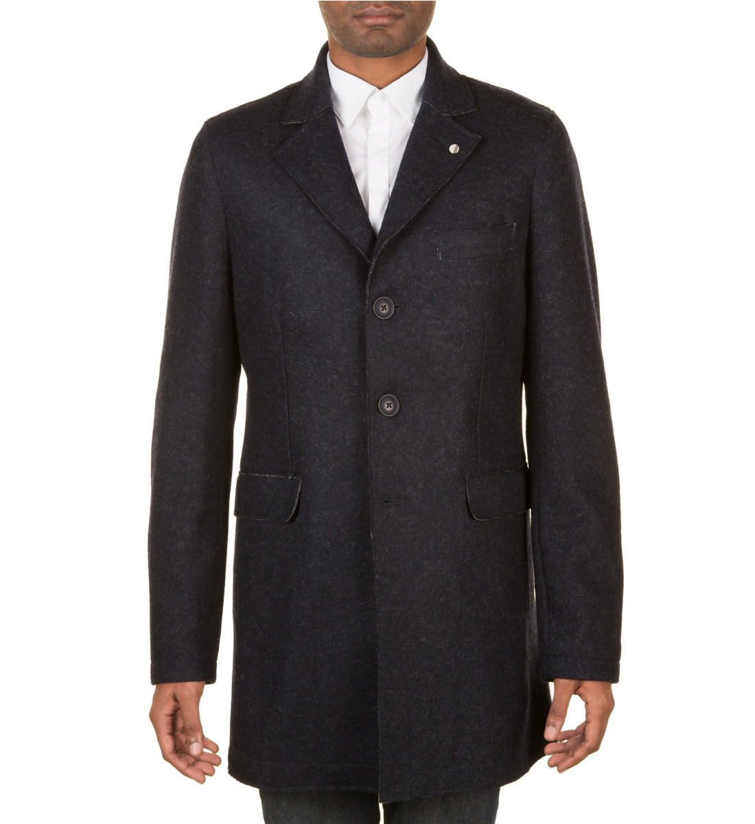 Manteau en jersey de laine FABIAN